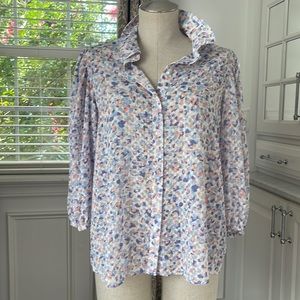 EUC Nanette Lepore Blouse Size L